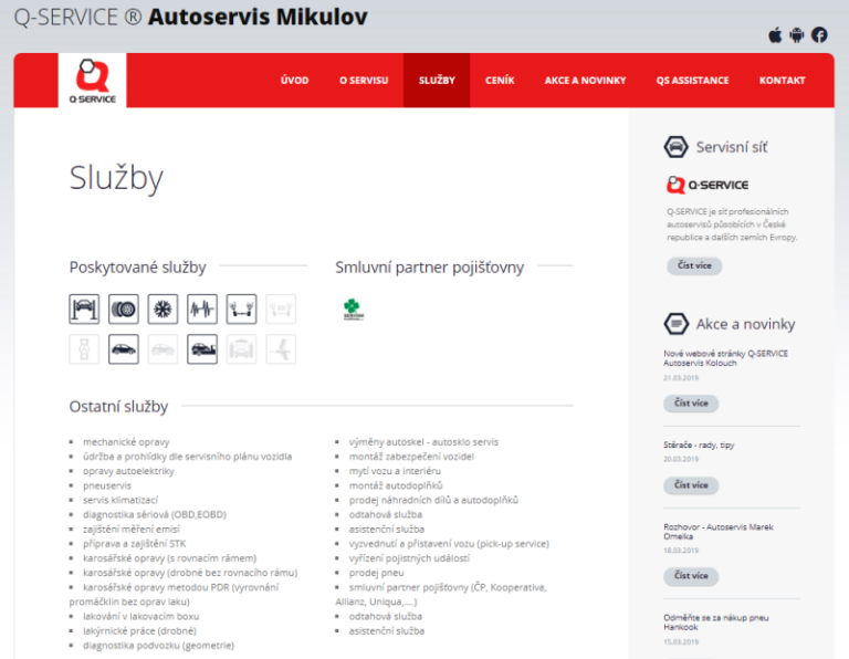Q-SERVICE AUTOSERVIS Mikulov
