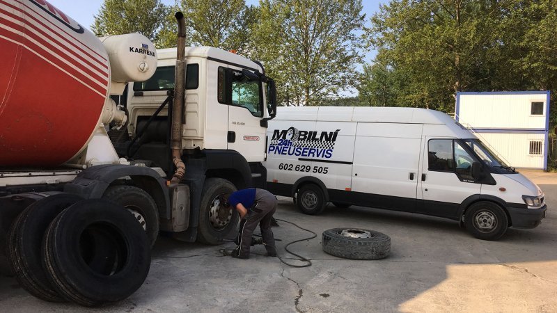 Mobilní pneuservis Kraus